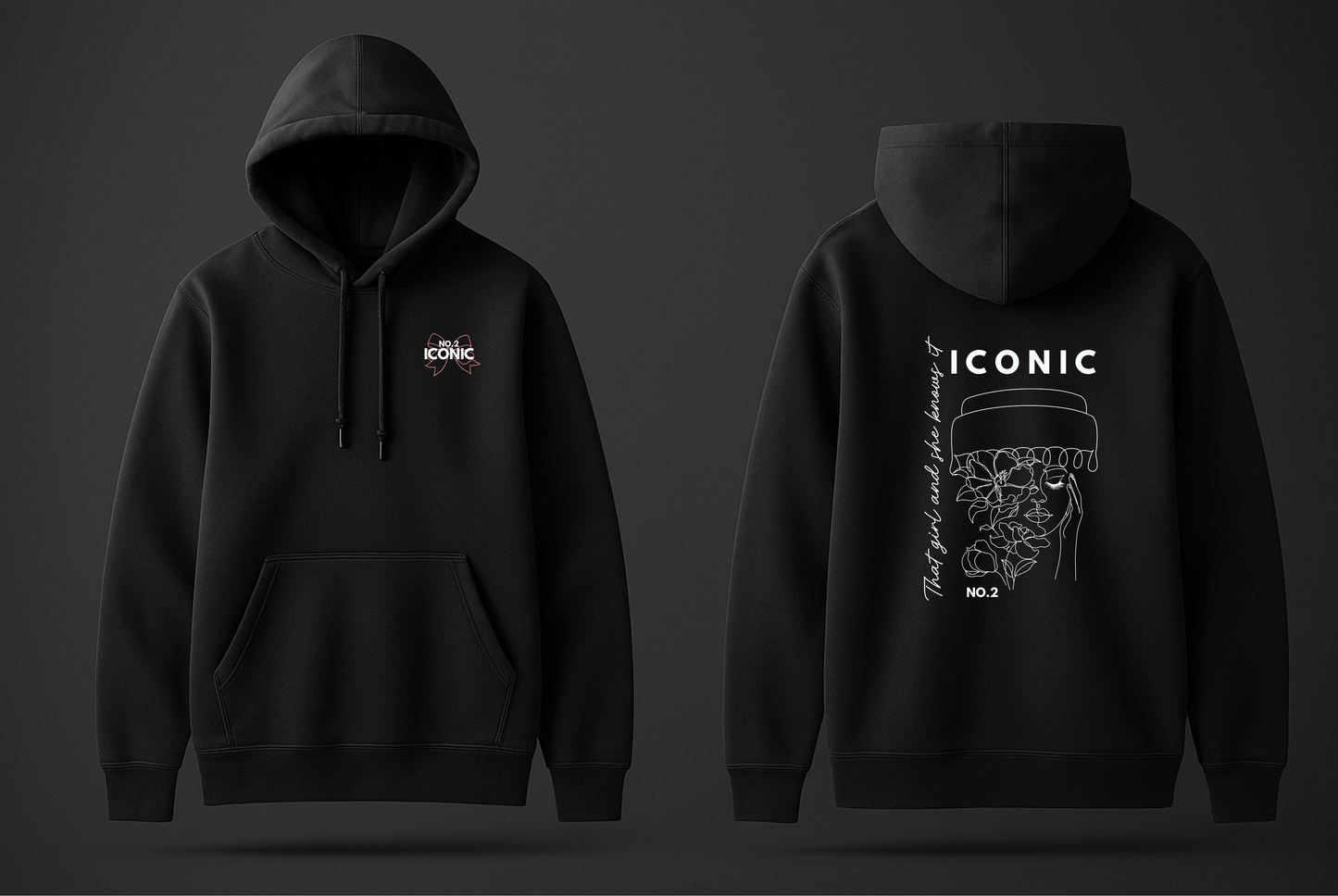 NO.2 ICONIC - That Girl And She Knows It Hoodie