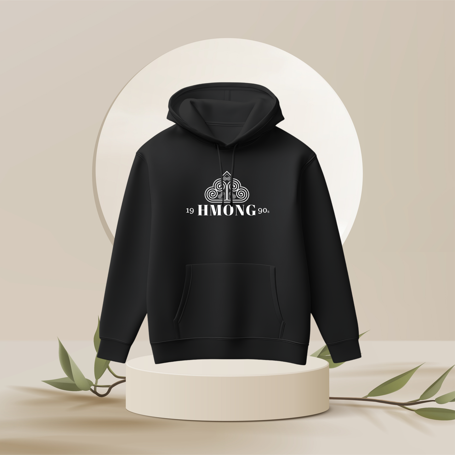 Hmong with Crown - Modern Unisex Sweater, Customizable Year
