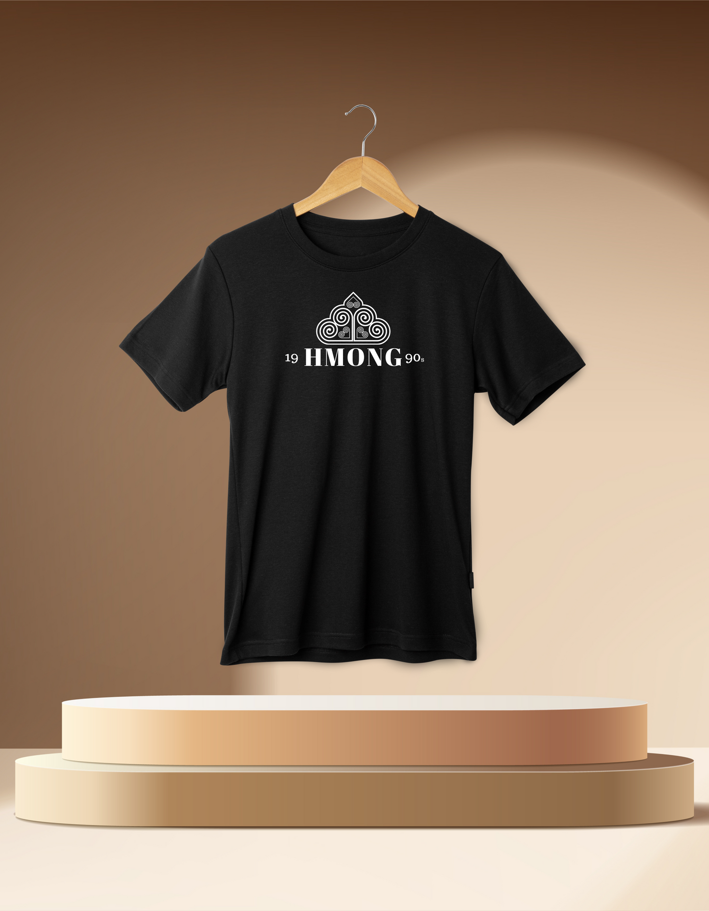 Hmong with Crown - Modern Unisex T-Shirt, Customizable Year